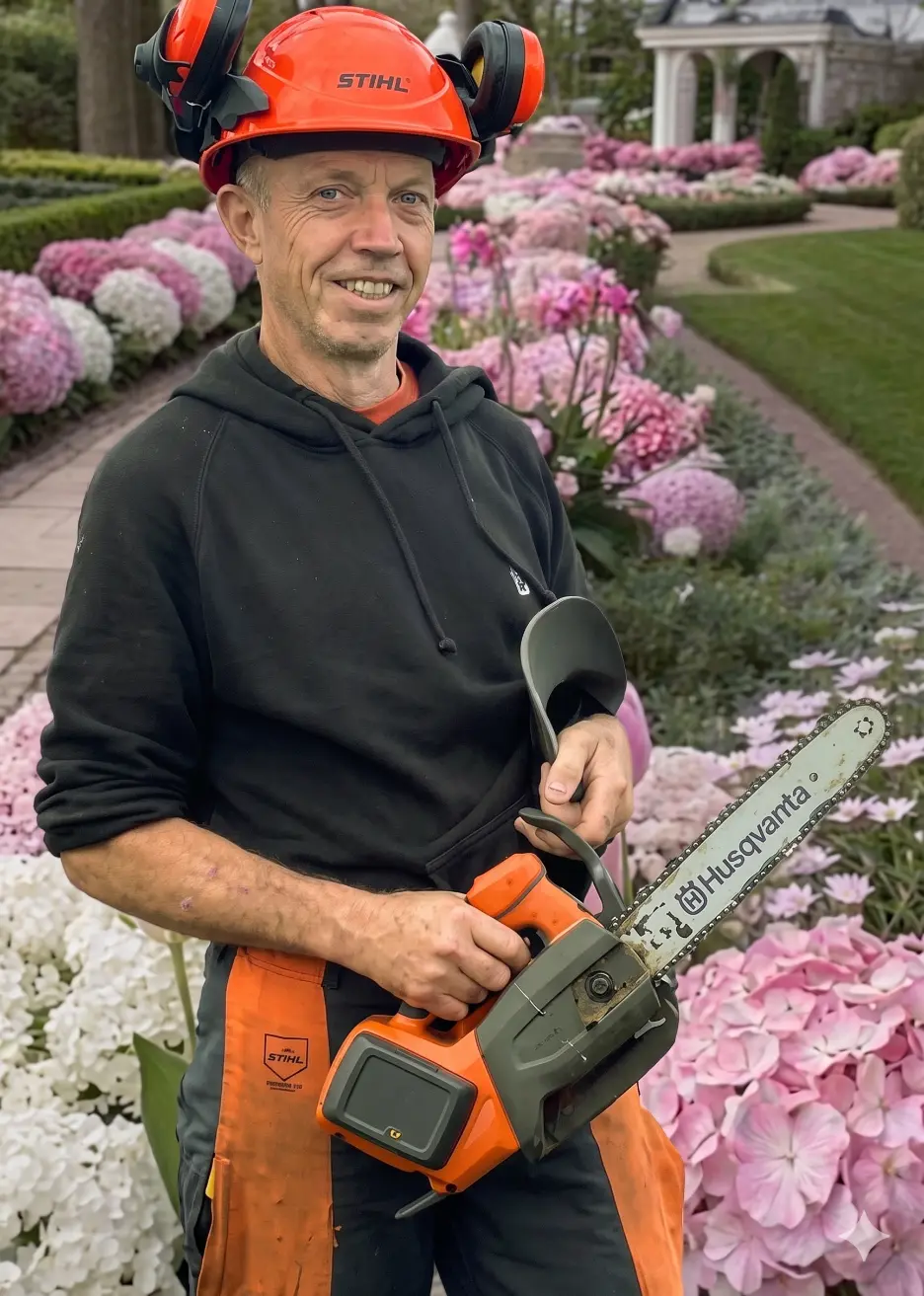 Kevin Hartley, owner of KCH Property Care Services in Papatoetoe, Auckland